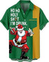 Men's Christmas Funny Graphic Short Sleeve Hawaiian Shirt